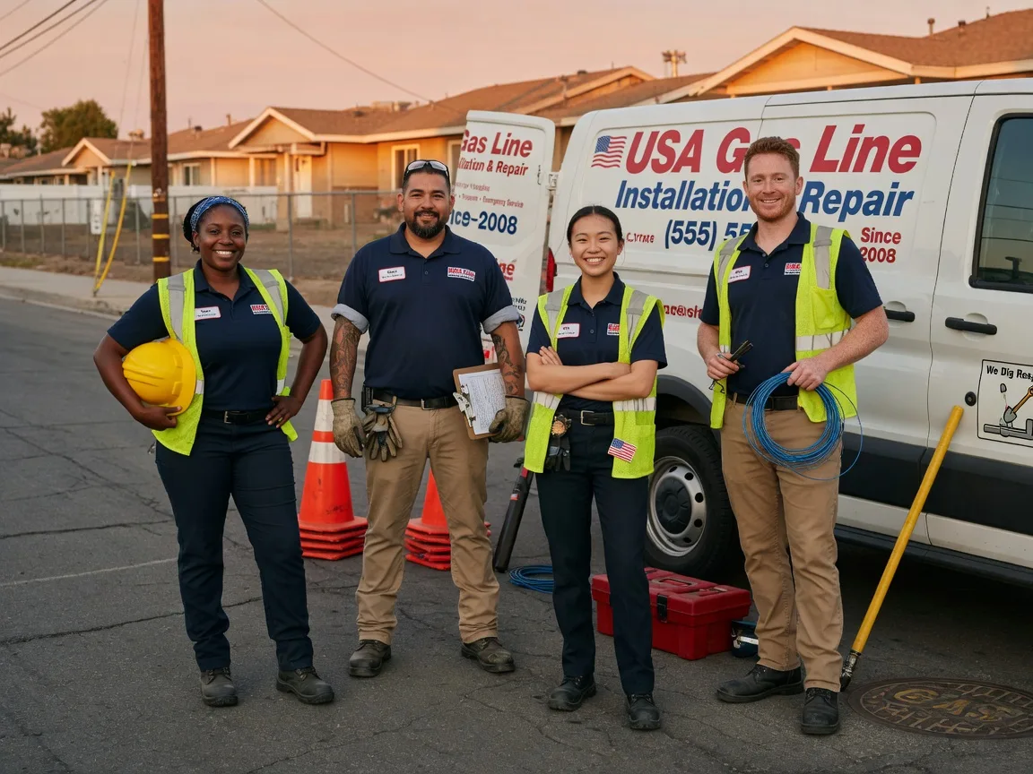 Gas Line Installation company in San Perlita, TX